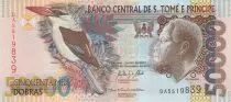 Sao Tome e Principe 50000 Dobras King Amador, bird - Bank - 2013