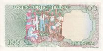 Sao Tomé-et-Principe 100 Dobras - Roi Amador - 1989 - P.60