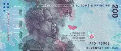 Sao Tom�-et-Principe 200 Dobras - Roi Amador - Colibri - 2020 - NEUF - P.NEW