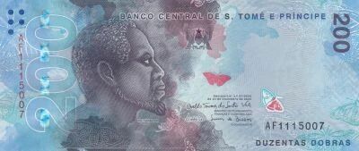 Sao Tom�-et-Principe 200 Dobras - Roi Amador - Colibri - 2020 - S�rie AF