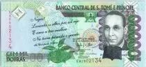 Sao Tom� und  Prinzice 100000 Reis Francisco Jos� Tenreiro, bird - 2013