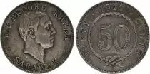 Sarawak 50 Cent Charles V Brooke  - 1927 H