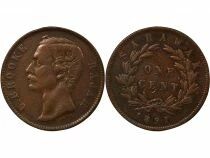 Sarawak C. A. J. Brooke - Cent - 1891