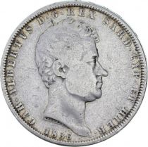 Sardaigne 5 Lire Charles-Albert - Armoiries - 1836 P
