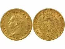 Sardinia Charles Felix - 20 Gold Lire - 1827 L Turin