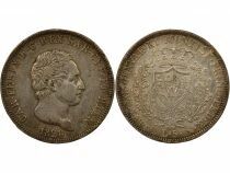Sardinia Charles-Felix - 5 Silver Lire - 1828 L Turin