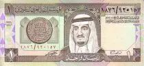 Saudi-Arabien 1 Riyal King Faisal - Flowers and landscape
