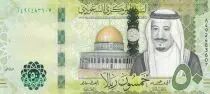Saudi-Arabien 50 Riyals,  King Salmane - 2024