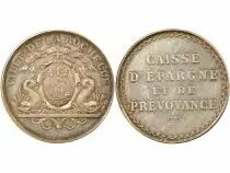Savings Bank of La Rochelle - Silver Token - After 1880