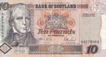 Schottland 10 Pounds - Sir Walter Scott - Distilling - 1995 - P.120a