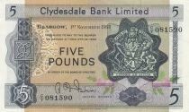 Schottland 5 Pounds - Coat of Arms - King\'s College, Aberdeen - 01-11-1968 - Series C/Y