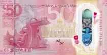 Schottland 50 Pounds Sir Walter Scott - Bank of Scotland - Polymer - (2021) - UNC - P.NEW