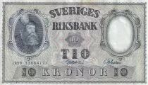 Schweden 10 Kronor - King Gustaf Vasa - 1959 - P.43g