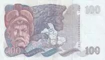 Schweden 100 Kronor - Gustav II Adolf - Boat - 1976 - Serial T