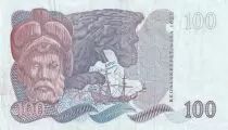 Schweden 100 Kronor - Gustav II Adolf - Boat - 1980 - Serial K