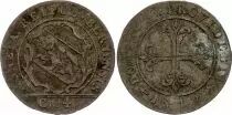 Schweiz 1 Centime, Canton de Gen&egrave;ve - 1840