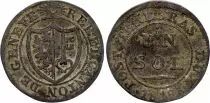 Schweiz 1 Centime, Canton de Gen&egrave;ve - 1840