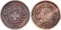 Schweiz 1 Centime, Canton de Gen&egrave;ve - 1840