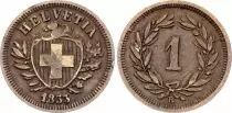 Schweiz 1 Centime, Canton de Gen&egrave;ve - 1840