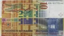 Schweiz 10 Francs - Le Corbusier - 2008 - Serial J - P.67c