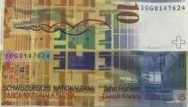 Schweiz 10 Francs - Le Corbusier - 2010 - Serial G - P.67d