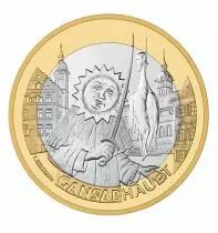 Schweiz 10 Francs, Gansabhauet - 2014