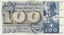 Schweiz 100 Francs - Child  St Martin - 28-03-1963 - Serial 41D