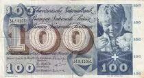 Schweiz 100 Francs Child  St Martin - 28-03-1963 - Serial 34A