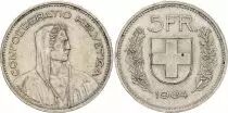 Schweiz 5 Francs Guillame Tell - 1932 - B Berne - Silver
