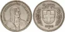 Schweiz 5 Francs Guillame Tell,  Arms - 1923