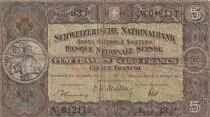 Schweiz 5 Francs William Tell - 16-10-1947 - Serial 33 P
