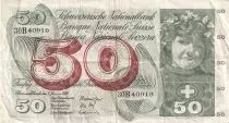 Schweiz 50 Francs - Apple Harvesting Scene - 05-01-1970 - Serial 30B