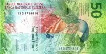 Schweiz 50 Francs - Flower - Mountains - 2015 - P.77a