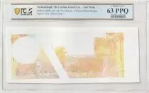 Schweiz Echantillon De la Rue Giori - Rollins GIOR-123 - Test note - UNIFACE