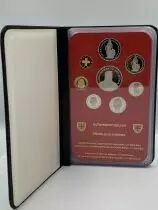 Schweiz Proof set of  8 coins - 1 centime to 5 Francs - Berne - 1988