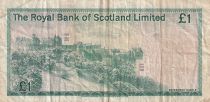 Scotland 1 Pound - Arms - Edinburgh Castle - 1981 - P.336