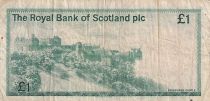 Scotland 1 Pound - Arms - Edinburgh Castle - 1983 - P.341