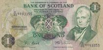 Scotland 1 Pound - Sir Walter Scott - 1983 - P.111f
