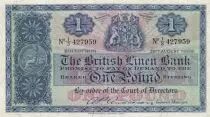 Scotland 1 Pound British Linen Bank - 28-08-1958 - VF - P.157d