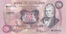 Scotland 20 Pounds - Sir Walter Scott - 1992 - Serial W - P.118