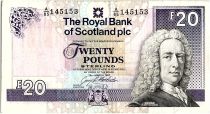 Scotland 20 Pounds, Lord Ilay - Brodick Castle - 1997 - P.354 - VF