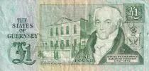 Scozia 1 Pound - Daniel de Lisle Brock - 1991 - VF - P.52b