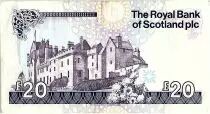 Scozia 20 Pounds, Lord Ilay - Brodick Castle - 1997 - P.354 - VF