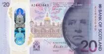 Scozia 20 Pounds Bank of Scotland - Polymer - 2019 (2020)  - UNC