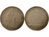 Secretaries of the King, Louis XIV - Silver Token - 1711