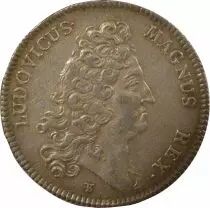 Secretaries of the King, Louis XIV - Silver Token - 1711