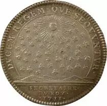 Secretaries of the King, Louis XIV - Silver Token - 1711