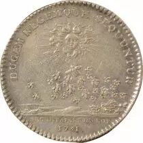 Secretaries of the King, Louis XV - Silver Token - 1731 (1750)