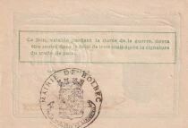 Seine-Maritime Bon de 1 Franc - Caisse Communale de Change - Ville de Bolbec - Seine-Inf&eacute;rieure 1917