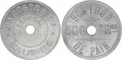 S�n�gal 500 Grammes de Pain, Boulangerie Lacoste et Cie - 1920-1925
